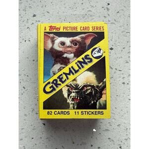 1984 Topps Gremlins Complete Card Set 1-82 No Stickers